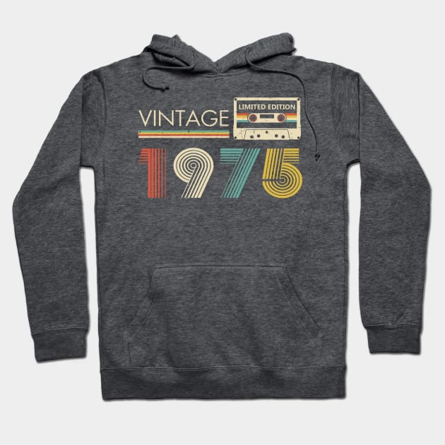Vintage 1975 Limited Edition Cassette Hoodie by louismcfarland